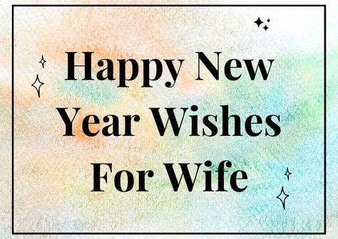 Happy New Year Wishes for Wife: Many gifts and promises are a part of a time with her that will cherish your love life and increase emotional value towards her. take her to some hill station and spend time with her, enjoy new year’s eve with her. made this new year’s eve more memorable with ... Read more The post Romantic New Year Wishes for Wife 2023 appeared first on HappyWishes4you. New Year's Wishes, Romantic Times, Always Be Grateful, Happy New Years Eve, Happy New Year Wishes, Living Without You, Love Me Like, Hill Station, New Year Wishes