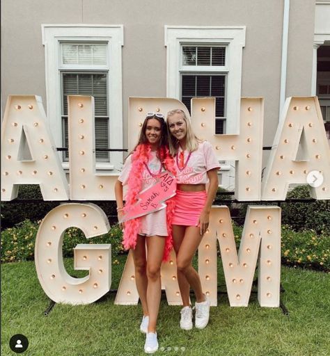 Electric Love Bid Day, Love Bid Day Theme, Sorority Tabling, Bid Day Decorations, Pink And Blue Outfits, Bid Day Outfits, Sorority Recruitment Tips, Recruitment Ideas, Electric Love