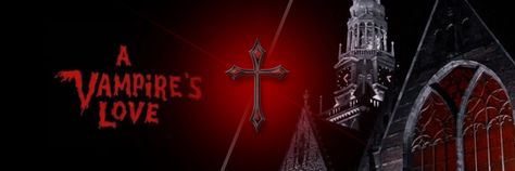 Vampire Header Aesthetic, Red Twt Banner, Vampire Aesthetic Banner, Vampire Twitter Header, Edgy Header, Red And Black Banner, Vampire Header, Goth Header, Vampire Banner