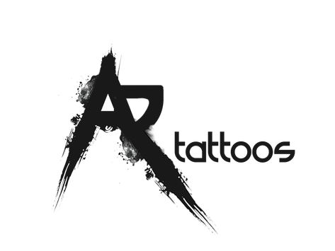 AR Tattoos logo by sathiya moorthy Tattoo Shop Logo Ideas, Tattoo Logo Design Ideas, Art Logo Ideas Creative, Tattoo Logo Ideas, Tattoo Logo Design Graphics, Tattoo Machine Logo, Logo Design Tattoo, Tattoo Studio Logo, Tattoo Logo Design