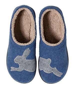 Sale at L.L.Bean- Quality Apparel & Gear Ll Bean Daybreak Scuffs, Ll Bean Slippers, Wool Clogs, Rabbit Colors, Blue Slippers, Best Slippers, Fleece Socks, Bunny Slippers, Creative Christmas Trees