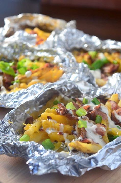 Tailgating Recipes, Foil Packets, Tailgate Food, Fries Recipe, Bacon Ranch, Tin Foil, Football Food, Perfect Appetizers, Game Day Food