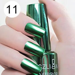 18ml Metallic Nail Polish Mirror Nail Polish Varnishes Metal Mirror Nail Polish #06 - Walmart.com Mirror Nail Polish, Gold Chrome Nails, Pink Chrome Nails, Metallic Nail, Metallic Nail Polish, Chrome Nails Designs, Mirror Nails, Nail Art Designs Diy, Metallic Nails