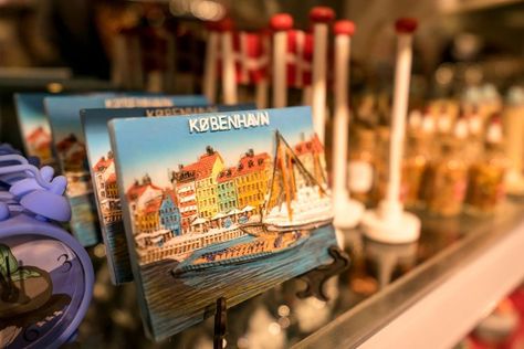 Souvenirs from Copenhagen Best Hot Dogs, Colorful Architecture, Best Souvenirs, Nordic Countries, Souvenir Shop, Copenhagen Denmark, Travel Bucket List, Scandinavia, Hot Dogs