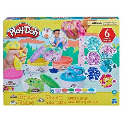 Play-Doh Wild Animals Mixing Kit Play Doh Animals, Ice Cream Toy, Play Doh Toys, Play Doh Fun, Teacher Classroom Supplies, Play Doh Kitchen, Tactile Activities, Bubble Mix, Yellow And Teal