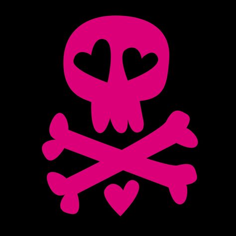 Y2k Symbols Pink And Black, Punk Pfps, Pink Emo Wallpaper, Black And Pink Y2k, Pink Scenecore, Black And Pink Icons, Punk Pfp, Punk Icon, Pink Y2k Wallpaper