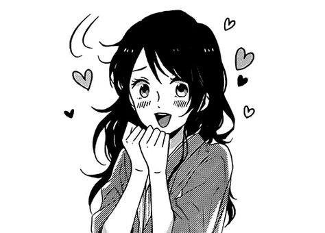 We Heart It, Lost, Black And White, Hair, Anime, Blue, White, Black