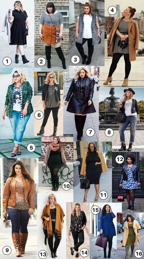 Inspirações de looks plus size para o outono/inverno 2018  Acesse: https://feirashop.com.br/moda/16-looks-plus-size-outono-inverno/ Fall Casual Outfits Women Plus Size, Women’s Business Casual Plus Size, Clothing Styles For Plus Size Women, Plus Size Outfit Ideas Winter, Size 16 Style Ideas, Size 16 Fall Fashion For Women, Plus Business Casual Outfits Plus Size, Womens Plus Size Fall Outfits, Outfits For Size 16 Women