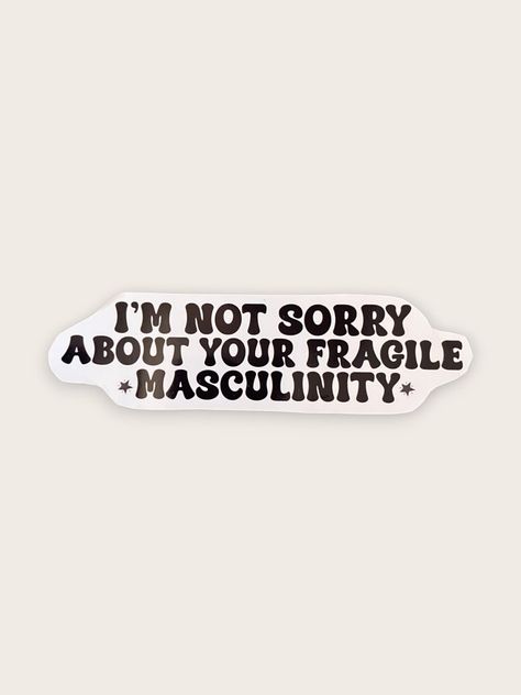 Feminist Decor, Female Stickers, Feminism Aesthetic, Feminist Gifts, Feminist Stickers, Equality Sticker, Women Stickers, Quotes Feminist, Feminism Stickers