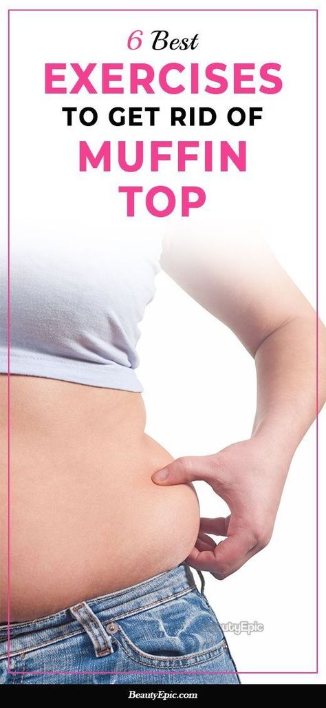 6 Best Exercises to Get Rid of Muffin Top Loose Muffin Top, Get Rid Of Muffin Top, Rid Of Muffin Top, Lose Muffin Top, Tone Inner Thighs, Muffin Top Exercises, Muffin Tops, Hips Dips, Lower Belly Fat