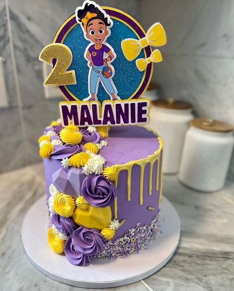 Meekah Birthday Cakes, Meekah Birthday Party Girl, Blippi And Meekah Cake, Meekah Birthday Party, Blippi Birthday Cake, Blippi Party, 3 Birthday, 2nd Birthday Party Themes, Girl Cakes