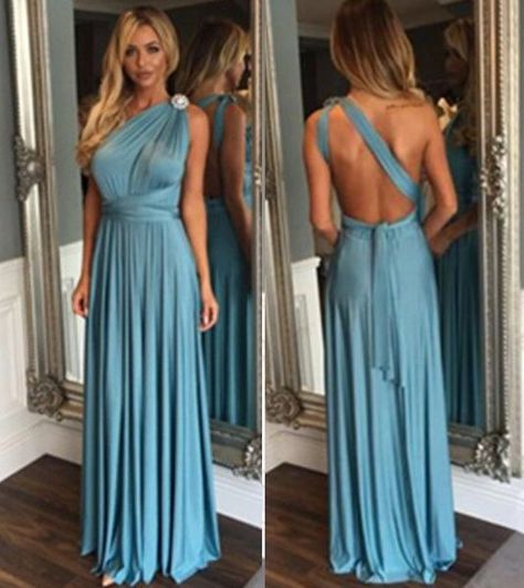 Infinity Dress One Shoulder, Nirvana Dress, Infinity Dress Bridesmaid, Prom Dresses 2018, Prom Dresses 2017, Prom Dresses 2020, Dream Outfits, Infinity Dress, Backless Prom Dresses