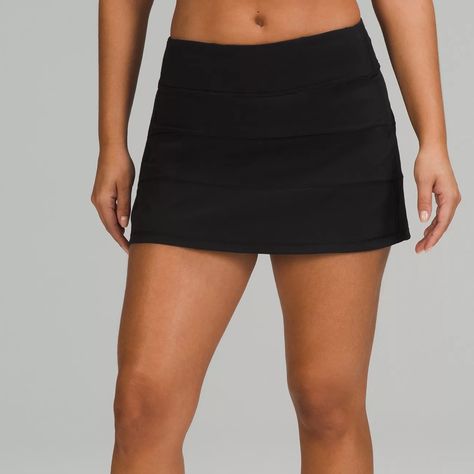 Lululemon Rival Mr Skirt Black. New With Tags. Originally 68. Mid Rise Skirt, Magenta Skirt, Lululemon Tennis Skirt, Tennis Skirt Black, Pace Rival Skirt, Lulu Skirt, Street Skirt, Lululemon Skirt, Hot Skirts