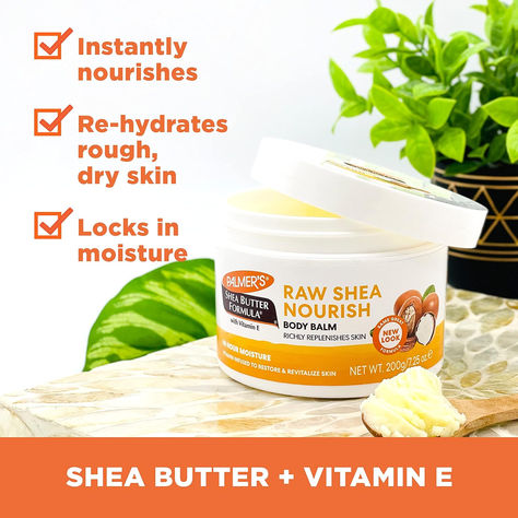 Raw Shea Solid Body Butter Balm: Sustainably sourced raw, natural Shea Butter Body Balm melts right into a radiance boosting, non greasy oil on contact, instantly softening even the driest skin such as elbows and feet Natural Factors: African Shea Butter deeply nourishes and softens skin, Vitamin E rejuvenates and combats free radical damage, Soybean Oil helps prevent skin dehydration and Cocoa Butter improves tone and texture Raw African Shea Butter, African Shea Butter, Denture Adhesive, Skin Lightening Cream, Raw Shea Butter, Lightening Creams, Shea Body Butter, Body Balm, Soften Skin