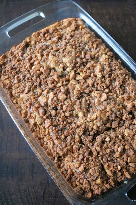 Graham Cracker Streusel, Simple Yellow Cake, Graham Cracker Dessert, Graham Cracker Cake, Cracker Dessert, Cinnamon Streusel Coffee Cake, Cinnamon Bread Recipe, Graham Cracker Recipes, Streusel Coffee Cake