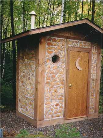 cordwood outhouses Outhouse Bathroom, Cordwood Homes, Outside Toilet, Out Houses, Sauna House, Composting Toilets, Cord Wood, Outdoor Toilet, Outdoor Bath