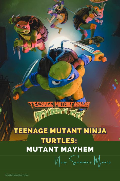 TMNT: Mutant Mayhem New Summer Movie Tmnt Mutant Mayhem, Hannibal Buress, Maya Rudolph, Mutant Mayhem, Lifestyle Board, Seth Rogen, Summer Movie, Jackie Chan, Movie Buff