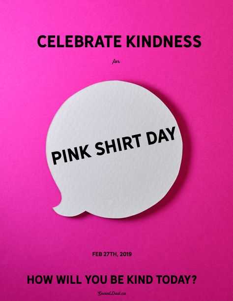 #pinkshirtday, pink shirt day, bullying, anti bullying, kindness Period At School, Classroom Diversity, Kindness Month, Pink Shirt Day, Social Media Campaign Design, Random Act Of Kindness, Middle School Counseling, My Twenties, Campaign Design