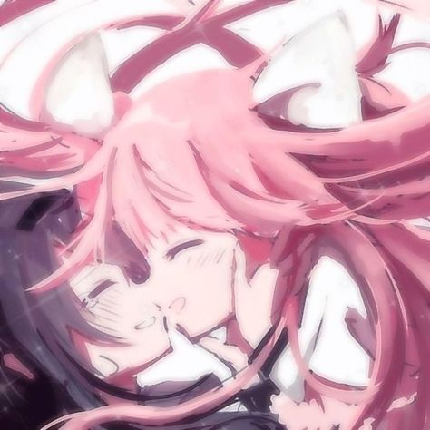 ╰ - - ▸ ꒰ homura + madoka┊madoka magica ♡ ꒱ Discord Server, Anime, Pink