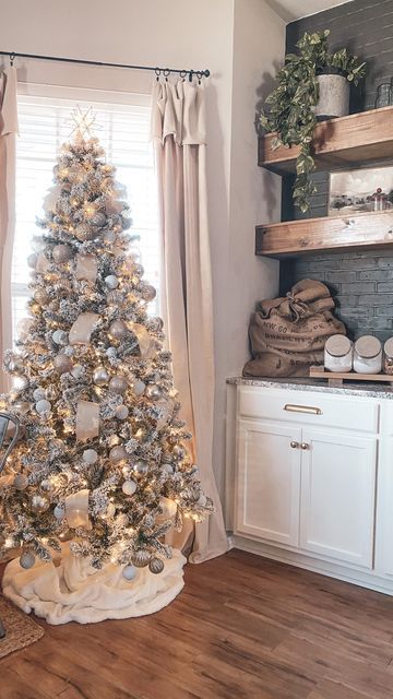 Grace West | DIY & Home Design on Instagram: "Do you need a tree skirt? Do you have $5? Run to five below! They have these white Sherpa blankets that look like snow. Perfect if you have a million trees-LIKE ME. . . . . . . . #diyhacks #homedecorhacks #diyhomedecor #diyhome #diychristmas #christmasdecorating #christmastreeideas #christmastrees #5below" Blanket As Tree Skirt, Home Decor Hacks, Blanket Diy, Five Below, Xmas Decor, Tree Skirt, Diy Hacks, Sherpa Blanket, Xmas Decorations