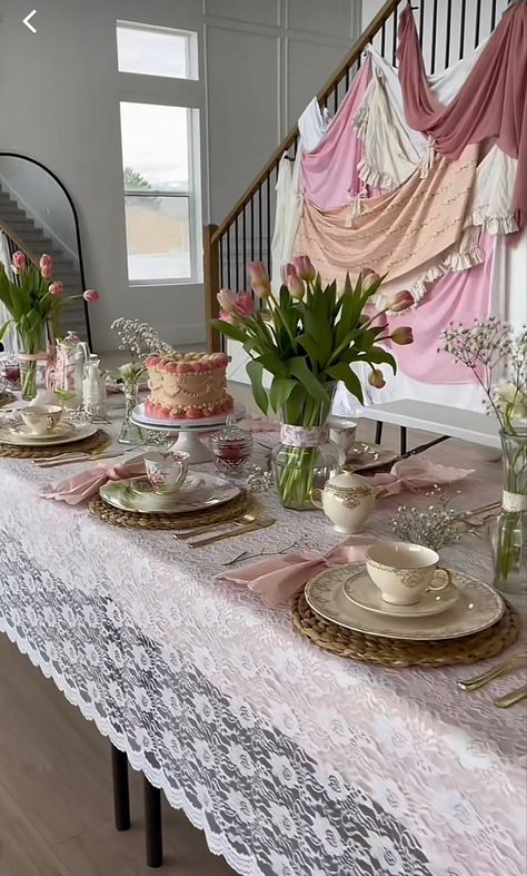 Aphrodite Party Theme, Regency Birthday Party, Bridgerton Birthday Party Aesthetic, Diamond Of The Season Bridgerton Party, Coquette Graduation Party, Coquette Party Theme, Coquette Dinner Party, Coquette Themed Party, Regency Party