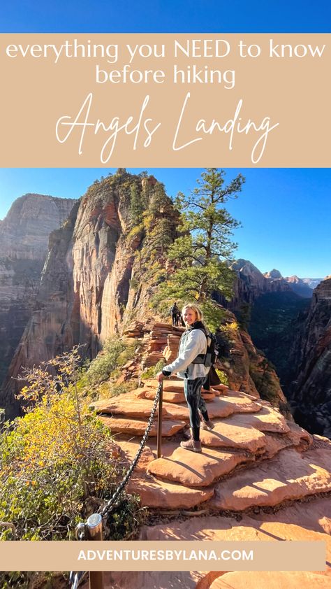 Angels Landing Zion, Southwest Travel, Zion Canyon, Angels Landing, Utah Hikes, Utah National Parks, National Parks Trip, American Southwest, Road Trip Itinerary