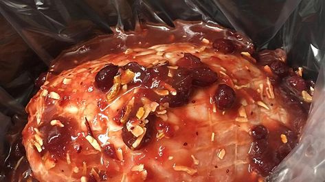 Slow Cooker Cranberry Turkey Breast Recipe | Allrecipes Cranberry Sauce Crockpot, Cranberry Sauce Orange Juice, Boneless Turkey Breast, Turkey Breast Crockpot, Butterball Turkey, Cranberry Turkey, Canned Cranberry Sauce, Flavorful Dinner, Frozen Turkey