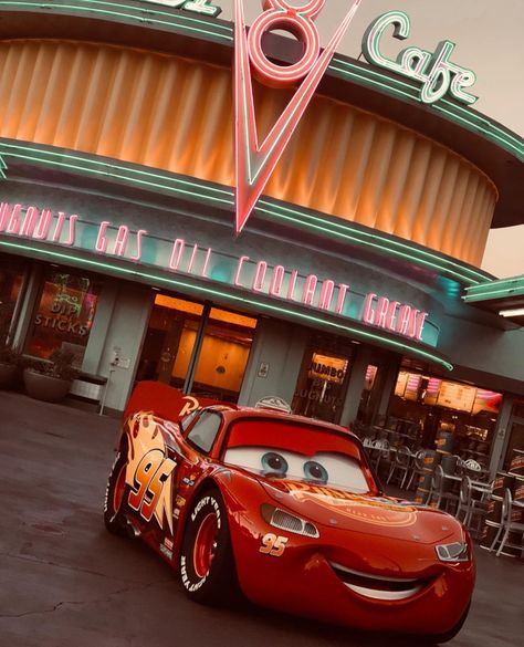 Disneyland Cars Land, Cars Land Disneyland, Kaws Wallpaper, Disneyland California Adventure, Cars Land, Main Street Usa, Disneyland California, Disney California Adventure, Disney California