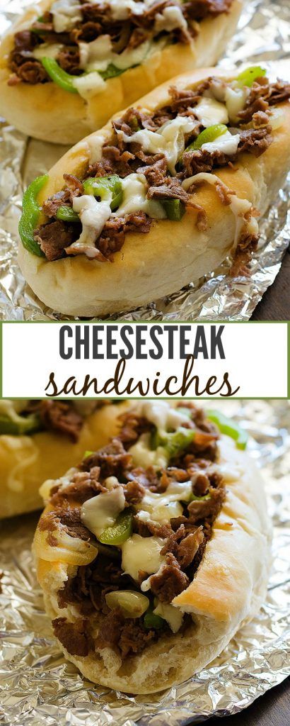 Cheesesteak Sandwiches, Sandwich Vegetarian, Cheese Steak Sandwich, Cheese Steak, Philly Cheese, Steak Fajitas, God Mat, Tea Sandwiches, Beef Dishes