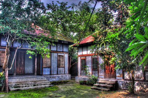 Traditional village homes in Bangladesh | Built entirely fro… | Flickr Bangladesh Village, Architecture Design Process, Village Home, Beautiful Home Gardens, Home Gardens, Traditional Houses, House Map, Village House, Mansions Homes