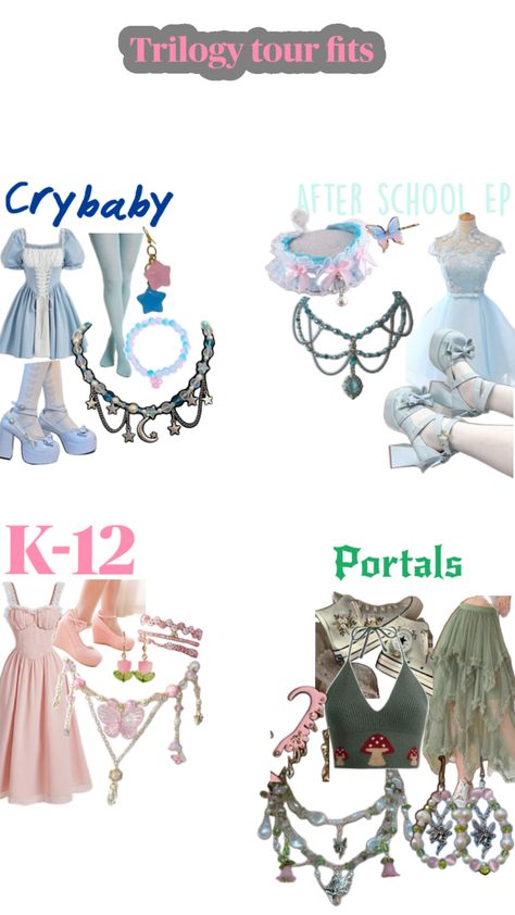 Melanie Martinez Aesthetic Outfits, Melanie Martinez Outfit Ideas, Melanie Martinez Inspired Outfits, Cry Baby Storybook, Melanie Martinez Style, Mealine Martinez, Melanie Martinez Merch, Melanie Martinez Outfits, Rave Concert