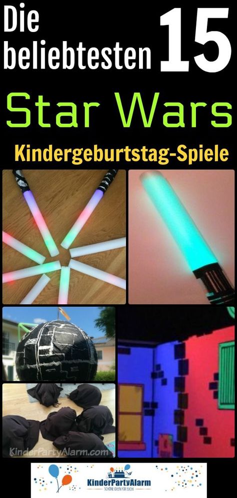 Such dir aus allen Spielen einfach die aus, die für dich und deine Padawane am besten passen. Es gibt Star Wars Kindergeburtstag Spiele für drinnen und draußen, Sommer und Winter. Weitere Ideen für deine Star Wars Party für Einladungen, Dekoration, Spiele, Essen und Mitgebsel findest Du auf KinderPartyAlarm.com - star wars party spiele, star wars geburtstag spiele, star wars kindergeburtstag spiele Star Wars Birthday Games, Star Wars Essen, Wedding Star Wars, Star Wars Pinata, Star Wars Party Games, Birthday Games For Kids, Wedding Party Games, Star Wars 7, Star Wars Kids