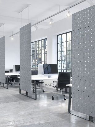 Open Office Design, Office Dividers, Industrial Office Design, Open Space Office, Modern Office Space, Cool Office Space, Office Interior Design Modern, Modern Office Interiors, Corporate Office Design