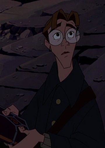 Milo, Atlantis- voiced by Michael J. Fox (Back to The Future Milo Lost City Of Atlantis, Milo James Thatch Aesthetic, Milo Atlantis Aesthetic, The Lost City Of Atlantis Disney, Atlantis The Lost Empire Milo, Milo From Atlantis, Milo James Thatch, Milo Atlantis, Milo Disney