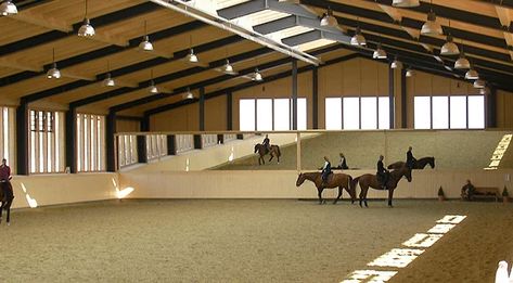 Horse Riding Arena, Equestrian Stables, Equestrian Barns, Horse Farm Ideas, Equestrian Design, Riding Arena, Ranch Riding, Barn Plan, Horse Arena