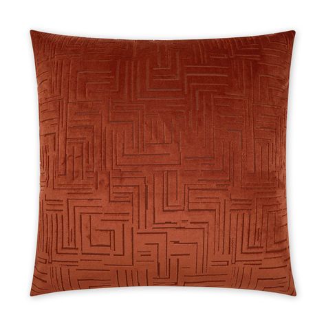 3827-H web Henna Modern, Large Throw Pillows, Tropical Pillows, Home Pillows, Orange Throw Pillows, Interior Decorating Styles, Modern Throw Pillows, Decorating Style, Pillow Collection