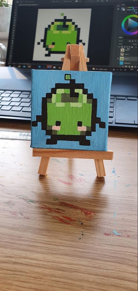 Stardew Valley Drawings Easy, Stardew Valley Painting Ideas, Stardew Valley Painting, Outlet Painting Ideas, Outlet Ideas, Stardew Valley, Projects Ideas, Project Ideas, Painting Ideas