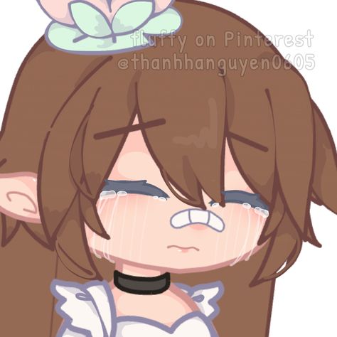 Gacha Tears Edit, Gacha Tears, Soft Kawaii Aesthetic, How To Draw Tears, Eff Gacha, Scared Face, Moon Stars Art, Eyes Tutorial, Dsmp Fanart