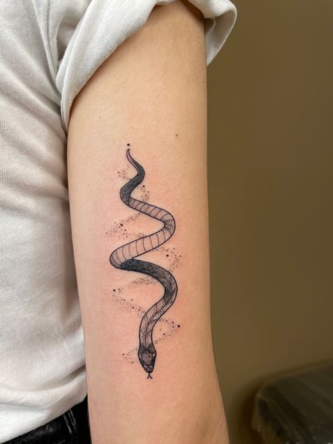 Snake Shedding Skin Tattoo, Shedding Snake Tattoo, Snake Shedding Tattoo, Snake Arm Tattoo, Snake Shedding, Skin Tattoo, Snake Tattoo, Upper Arms, Arm Tattoo