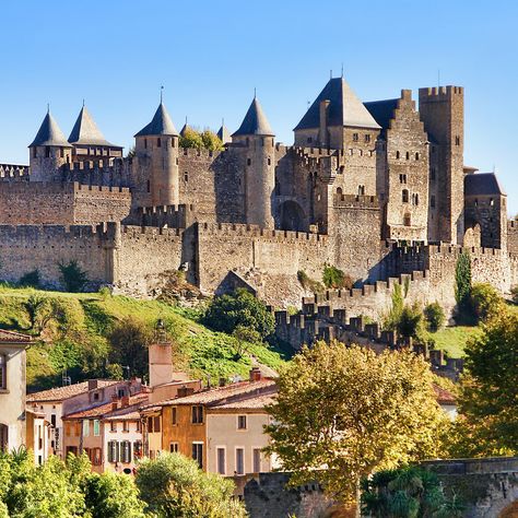 Narbonne France, Carcassonne France, Chateau France, Beautiful Castles, Medieval Castle, France Travel, South Of France, Unesco World Heritage, Unesco World Heritage Site