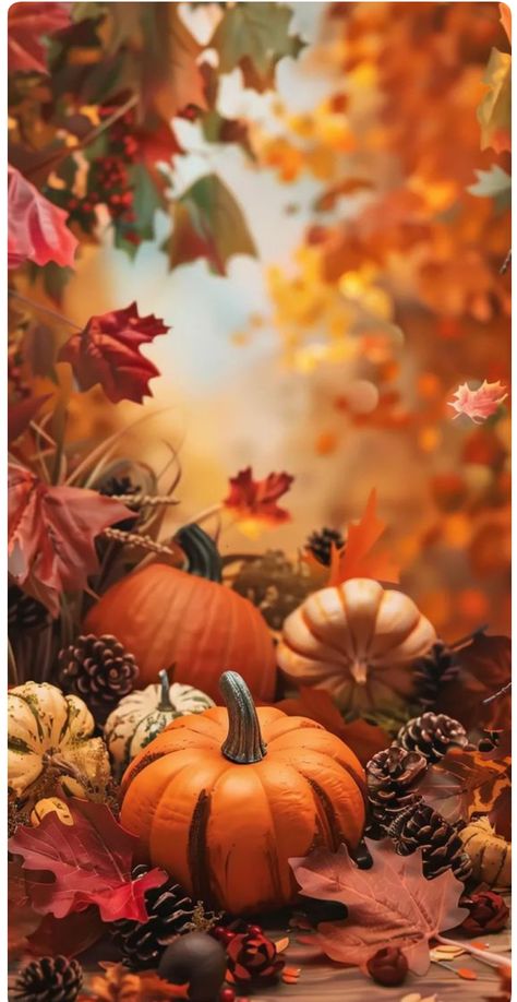 Thanksgiving Backgrounds Wallpapers, Thanksgiving Backgrounds Aesthetic, Wallpaper Fall Autumn, Story Wallpaper, Halloween Downloads, Background Story, Thanksgiving Background, Wallpaper Fall, Tøp Wallpaper