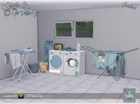 Sims 4 CC's - The Best: The Laundry - Goodies by BuffSumm Sims 2 Cc, Mods Sims 4, Cc Shopping, Resource Furniture, Cc Sims4, Office Materials, Casas The Sims 4, Shelving Racks, The Sims 4 Download