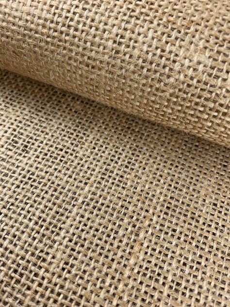 Burlap is a natural, open-weave fabric made of 100% Jute. It is a great fabric for DIY projects, decor based projects, tablecloths, runners, headboards, shopping bags, crafts and much more. Our burlap is high quality and ideal for picnic tablecloths, outside curtains or runners or to be used as home decor accents or decor for a rustic wedding. The bolt size of this item is 50 yards, when ordering more than 50 yards the fabric will come in multiple cuts. Content: 100% Jute Width: 45 / 60 inches W