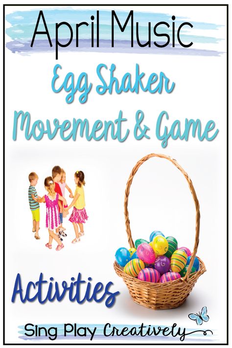 Easter Music Activities, Spring Music Activities, Music Therapy Interventions, Easter Music, Orff Activities, Learn To Play Piano, Music Education Games, Music Class Activities, Egg Shakers