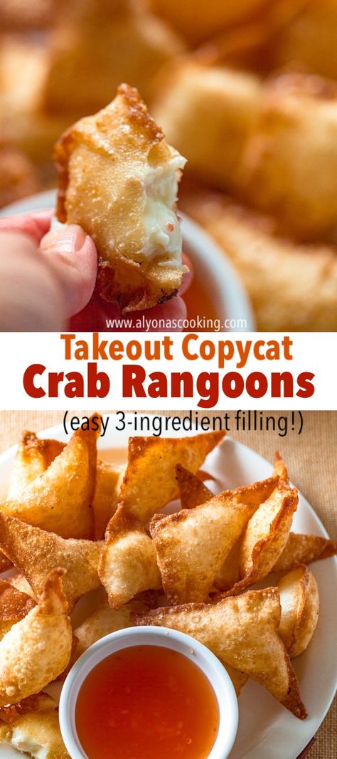 Crab Rangoon Sauce Recipe, Crab Rangoon Recipe Easy, Diy Crab Rangoon, Crab Rangoon Filling Recipe, Things To Make With Crab Meat, What To Make With Crab Meat, Crab Rangoons Recipe, How To Make Crab Rangoon, Crabmeat Rangoon Recipe