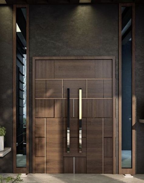 Door Aesthetic Decor Ideas Main Door Design Double Modern, Main Door Luxury Design, Main Double Door Design Entrance Modern, Luxurious Main Door Designs, Main Entrance Double Door Design Modern, Main Gate Double Door Design, Wooden Doors Interior Modern Luxury, Main Door Design Entrance Modern Luxury Double Door, Villa Main Door Design