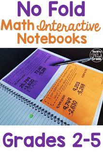 2nd Grade Math Interactive Notebook, Math Vocabulary Notebook, 2nd Grade Interactive Notebooks, 3rd Grade Math Interactive Notebook, Math Things, Math Folders, Interactive Math Journals, Math Foldables, Math Notebook