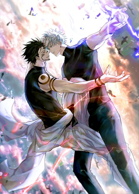 🌟🔺 #呪術廻戦 #JujutsuKaisen /JkDGU Top Anime Series, Anime Siblings, Anime Demon Boy, Bleach Fanart, Anime Dancer, Anime Dad, Gojo Satoru, Digital Art Anime, Anime Crossover