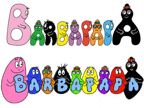 Barbapapa Barbapapa Cake Topper Printable, Fantasy Pictures, Rainbow Loom, Baby Shark, Diy Crafts For Kids, Childhood Memories, Diy And Crafts, Birthday Parties, Decoupage