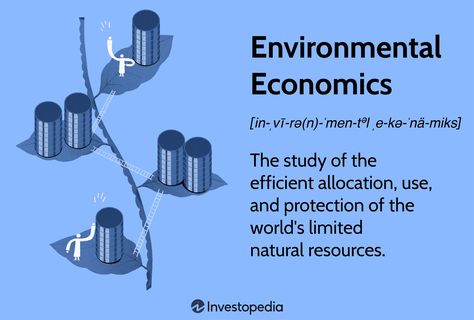 Environmental economics is the study of the efficient allocation, use, and protection of the world's limited natural resources. Environmental Economics, Economic Environment, Environmental Degradation, Economic Policy, Economic Activity, Rapid Prototyping, Head Of State, Environmental Issues, Developing Country